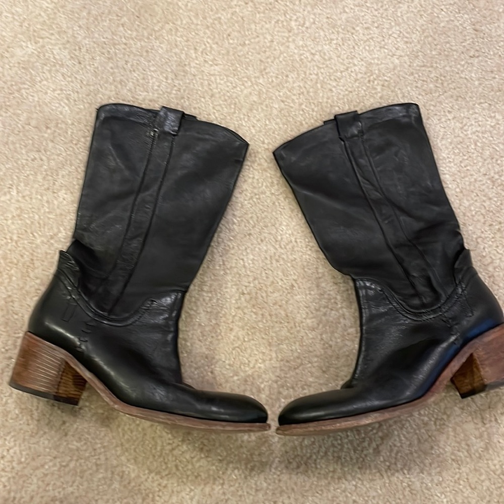 Alberto fermani Italian all leather tall boots